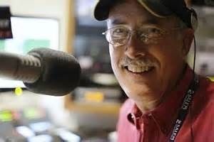 Syndicated radio host at the microphone, a Broadcast Affiliate Sales client